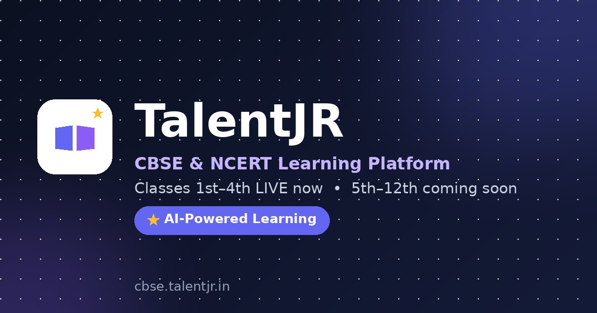 Notes By Topic NCERT Books Class 1 to 12: PDF & Notes by Subject | TalentJR